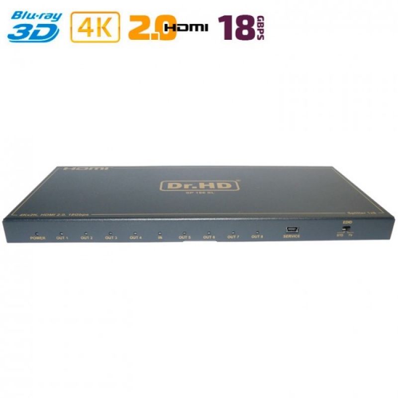 HDMI 2.0 делитель 1x8 / Dr.HD SP 186 SL